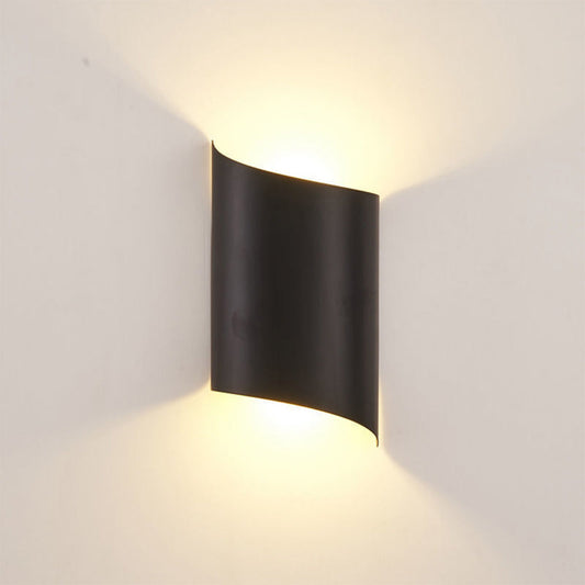 Functionele Waterdichte Aluminium Zwarte LED Buitenwandlamp – IP65