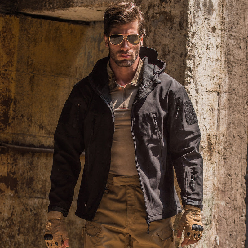 Tactische Softshell Jas voor Heren – Waterdicht & Winddicht Outdoorjack