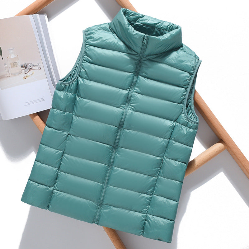 Dames Kleurrijke Puffer Bodywarmers - Lichtgewicht voor Lente en Herfst