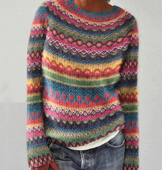Zachte Casual Damestrui met Trendy Pasvorm – Perfect voor Herfst & Winter