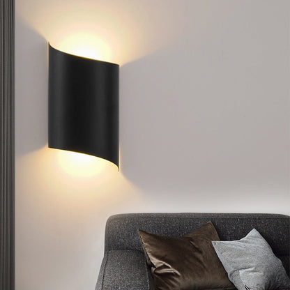 Functionele Waterdichte Aluminium Zwarte LED Buitenwandlamp – IP65