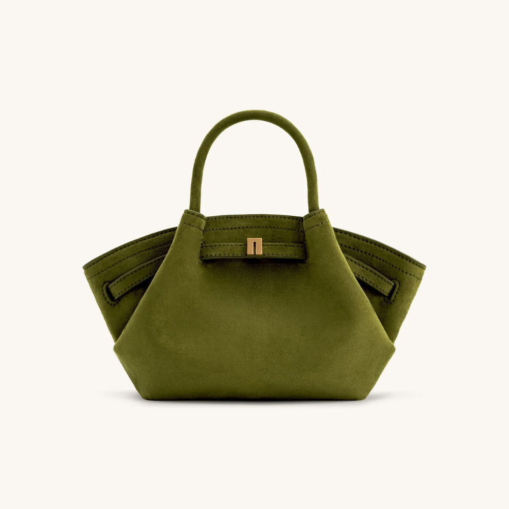 Mini Tote Tasche aus veganem Wildleder – Elegant, kompakt & tierfreundlich