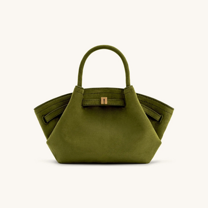 Mini Tote Tasche aus veganem Wildleder – Elegant, kompakt & tierfreundlich