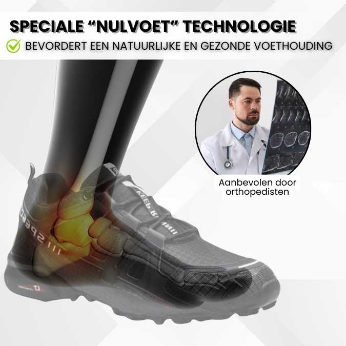 Ergonomische Wandelschoenen Dames & Heren – Pijnverlichtend & Waterdicht
