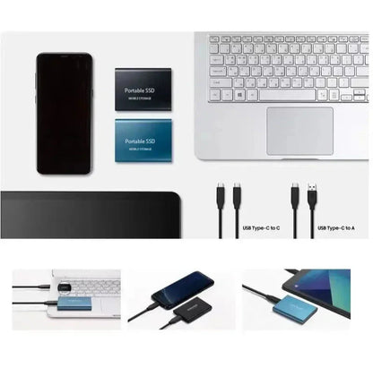 Draagbare SSD – Compacte Externe Opslag met Hoge Overdrachtsnelheid