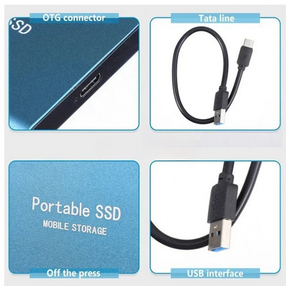 Draagbare SSD – Compacte Externe Opslag met Hoge Overdrachtsnelheid
