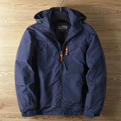 Wasserdichte & Atmungsaktive Herren Outdoorjacke – Winddicht & Funktionell