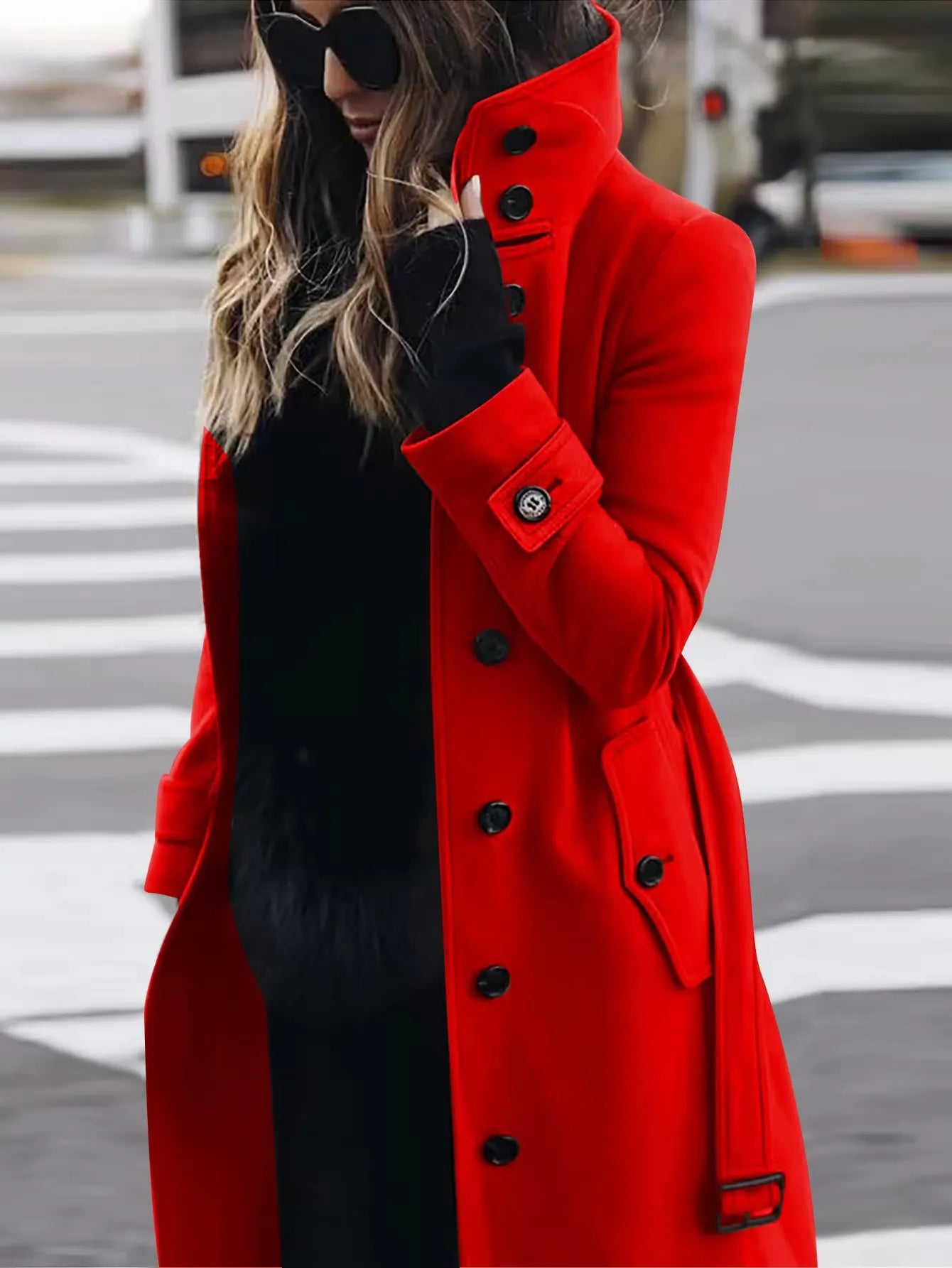 Waterdichte Trenchcoat Dames – Lange Regenjas met Tailleceintuur
