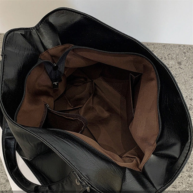 Elegante Vegan Leren Handtas – Duurzaam & Ruim