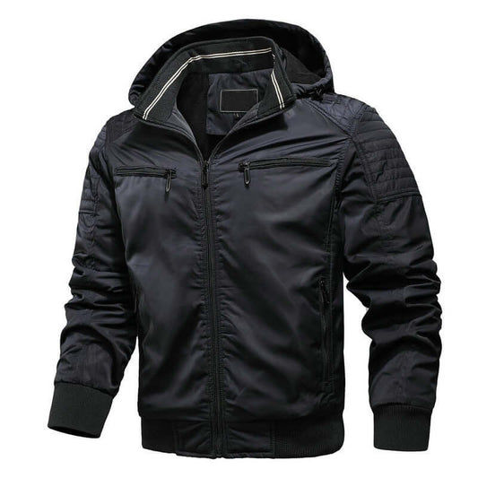 Heren Bomberjack met Rits – Casual Voorjaar & Herfst Jas