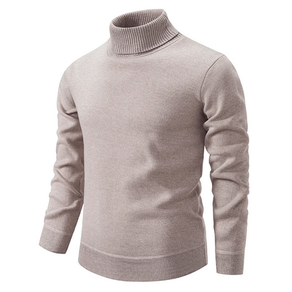 Damen Rollkragenpullover aus 100% Baumwolle mit skandinavischem Stil