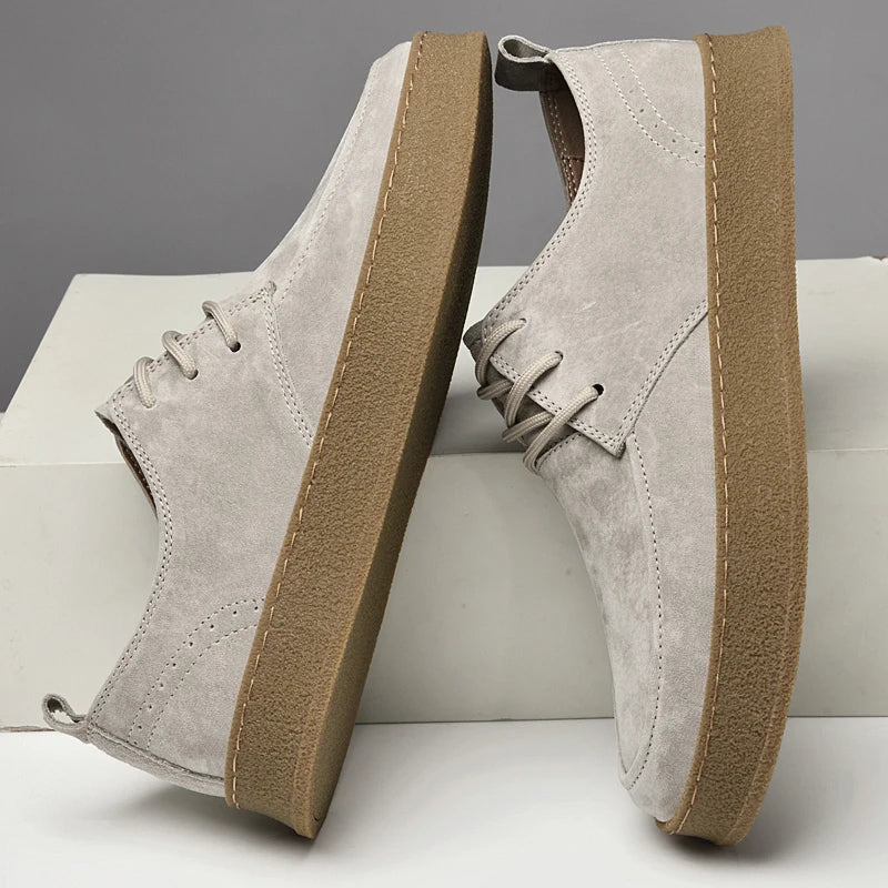 Heren Sneaker van Wildleder Comfortabel & Elegant