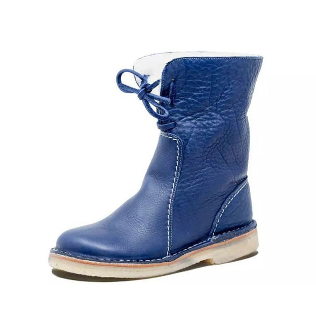 Wasserdichte Winterstiefel mit Wollfutter – Komfort & Stil für kalte Tage