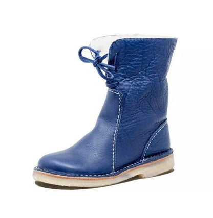 Wasserdichte Winterstiefel mit Wollfutter – Komfort & Stil für kalte Tage