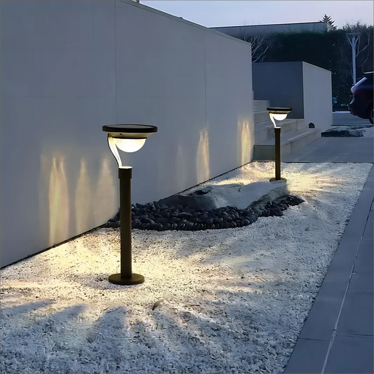 Solar Lamp voor Buiten – Zonne-energie Verlichting voor Tuin, Terras en Ingang