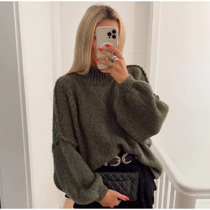 Myna – Zachte Oversized Gebreide Trui voor Dames