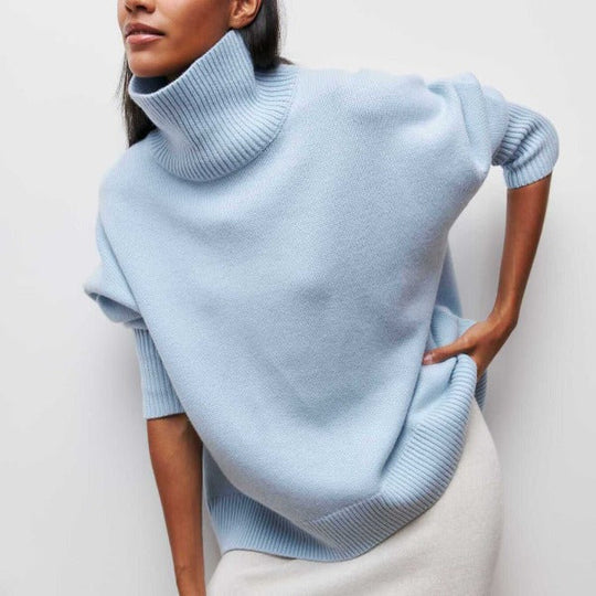Gebreide Dames Coltrui – Warm, Tijdloos en Comfortabel voor de Winter