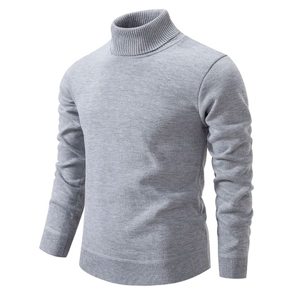 Damen Rollkragenpullover aus 100% Baumwolle mit skandinavischem Stil
