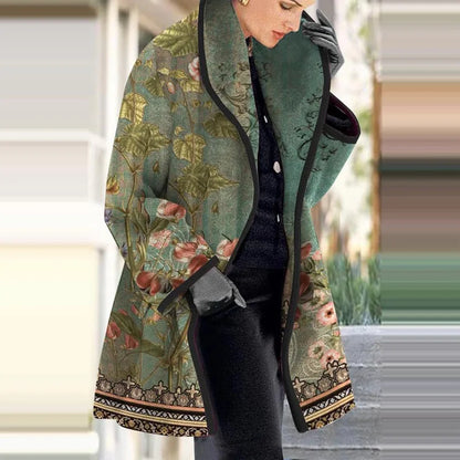 Dames Wintermantel van Zware Wol – Warm, Elegant & Waterafstotend