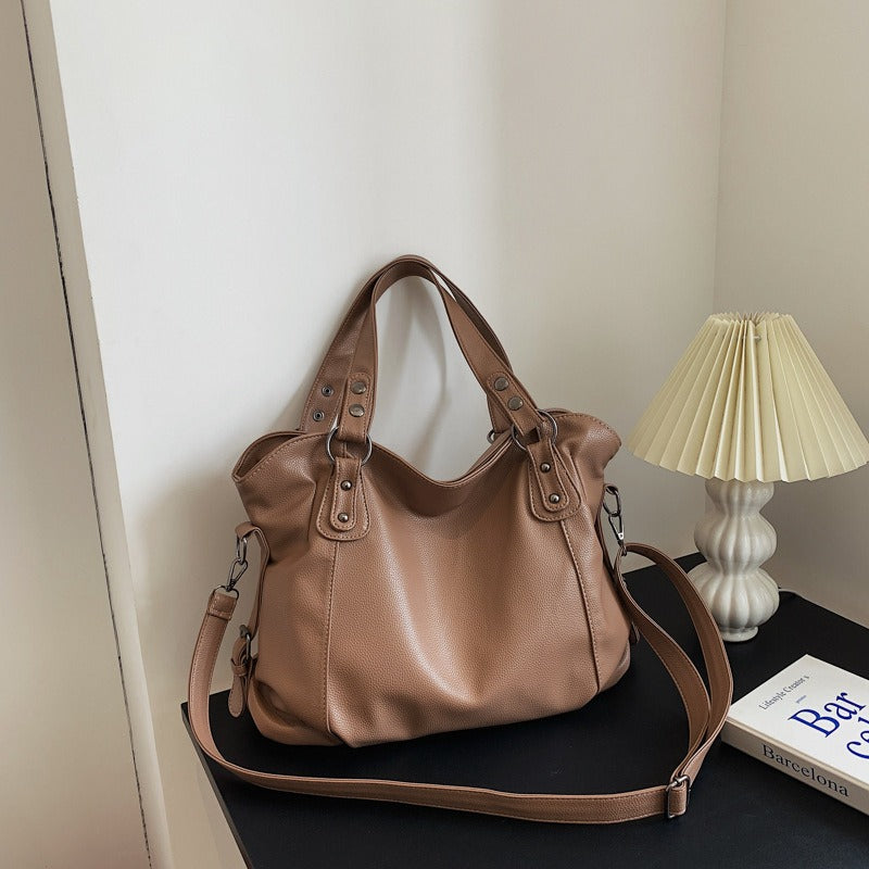 Elegante Vegan Leren Handtas – Duurzaam & Ruim