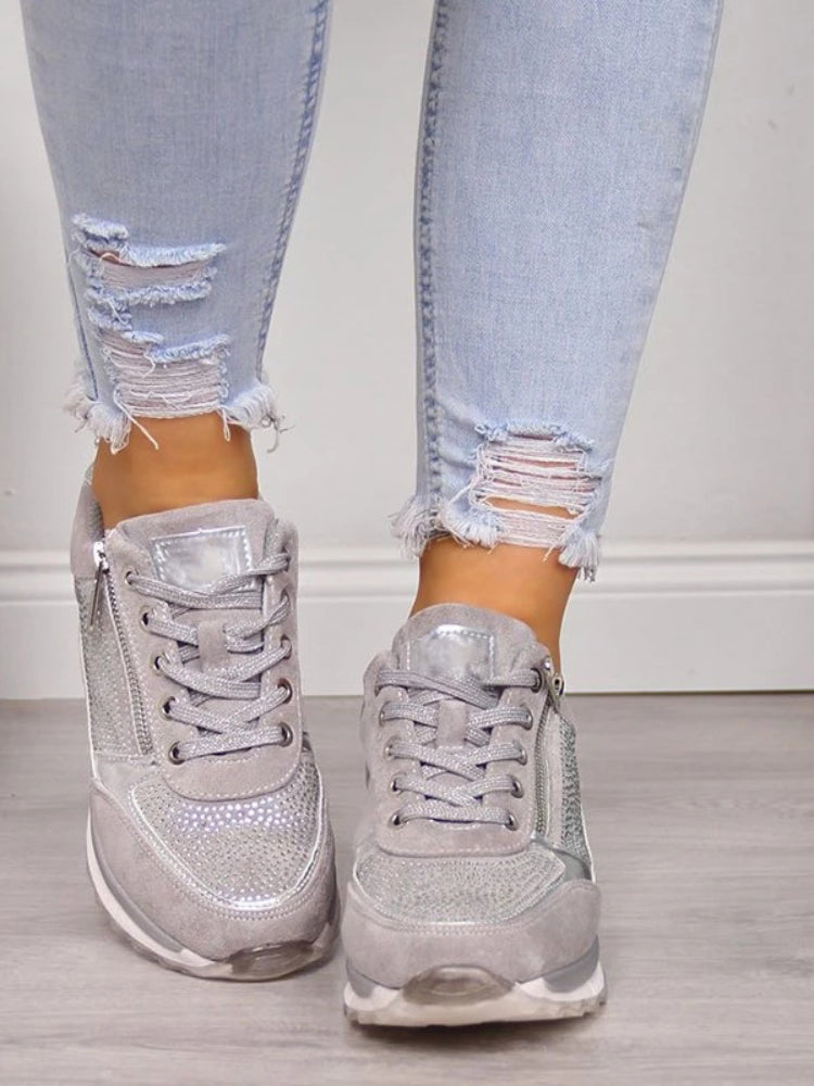 Dita – Ergonomische Wandelschoenen voor Dames | Comfortabel & Stevig | Suède