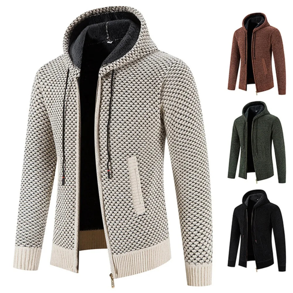Premium Herren Strickjacke – Warm & Stilvoll für den Winter