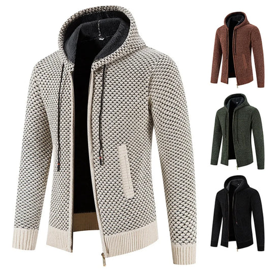 Premium Herren Strickjacke – Warm & Stilvoll für den Winter