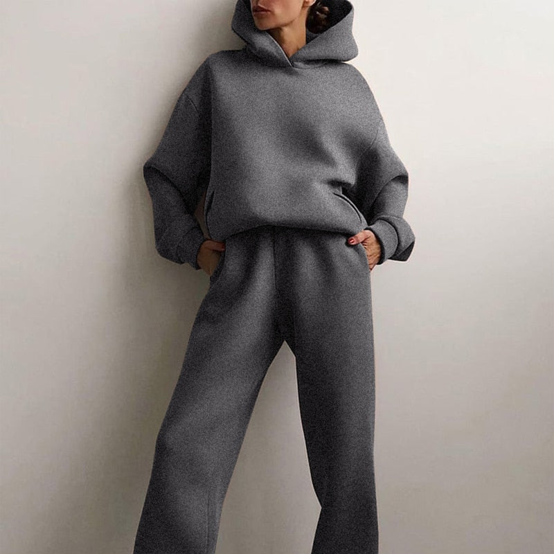 Damen Jogginganzug – Bequem & Weiches Innenfutter