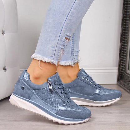 Dita – Ergonomische Wandelschoenen voor Dames | Comfortabel & Stevig | Suède