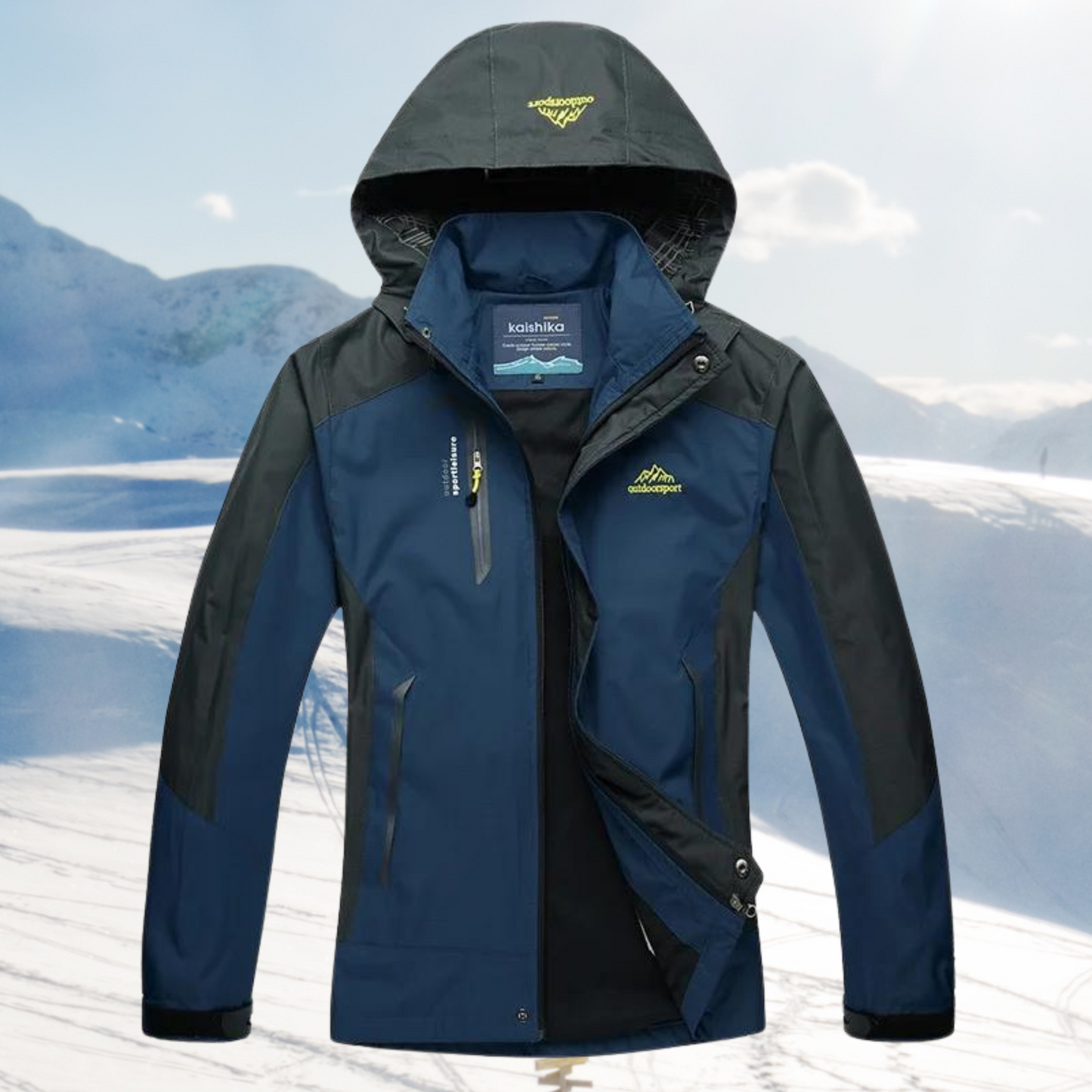 Dames Waterdichte Outdoor Jas met Capuchon - Voor Extreme Avonturen