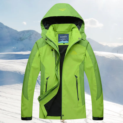 Dames Waterdichte Outdoor Jas met Capuchon - Voor Extreme Avonturen