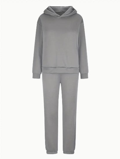 Dames Joggingpak met Hoodie en Lange Mouwen – Casual & Comfortabel