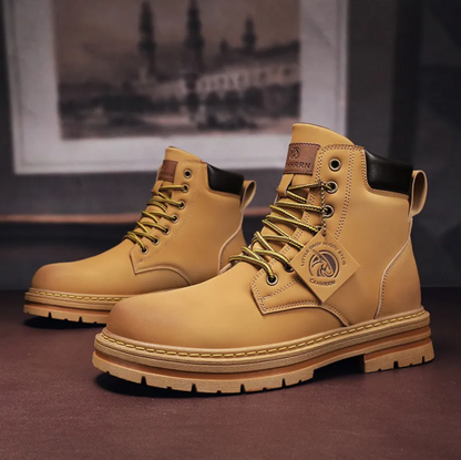Heren Hoge Enkelboots – Stevig & Stijlvol – Outdoor & Streetwear