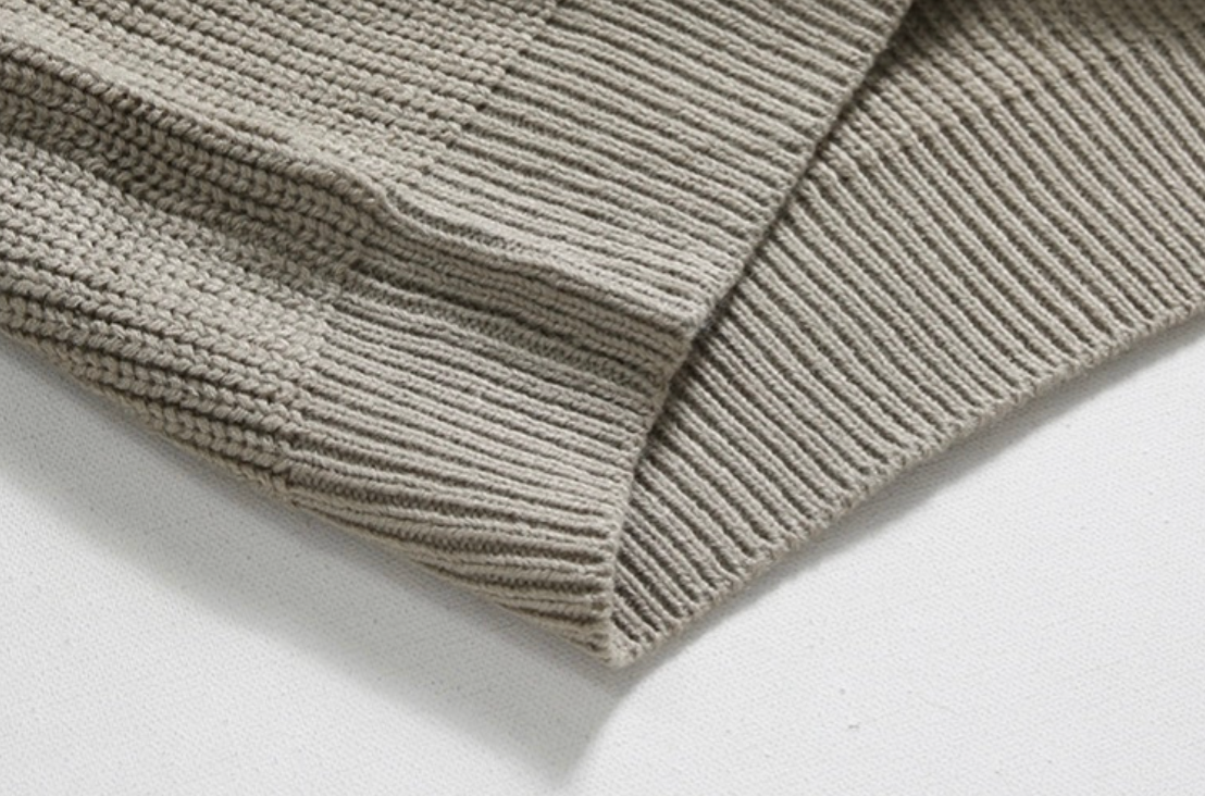 Heren Trui met Kwart Rits – Klassiek Design en Comfortabele Pasvorm