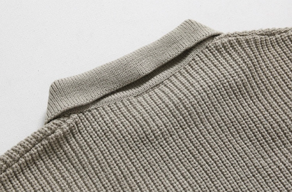 Heren Trui met Kwart Rits – Klassiek Design en Comfortabele Pasvorm