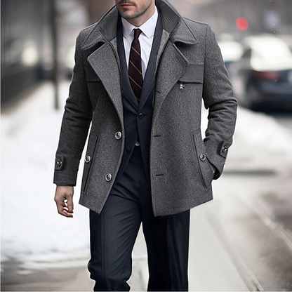 Stilvolle Herren Winterjacke – Wasserabweisendes & Komfortables Design