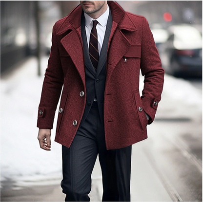Stilvolle Herren Winterjacke – Wasserabweisendes & Komfortables Design