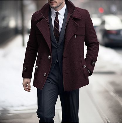 Stilvolle Herren Winterjacke – Wasserabweisendes & Komfortables Design