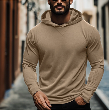 Lichtgewicht Heren Hoodie – Comfortabel & Ademend