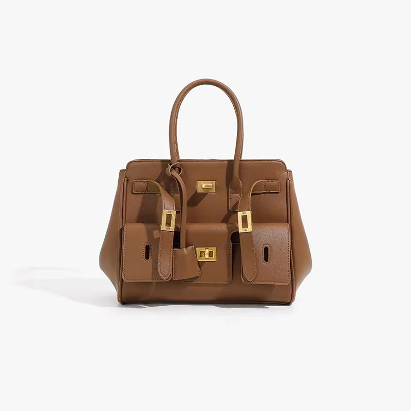 Elegante Vegan Leren Handtas – Tijdloze Klasse & Praktisch Ontwerp