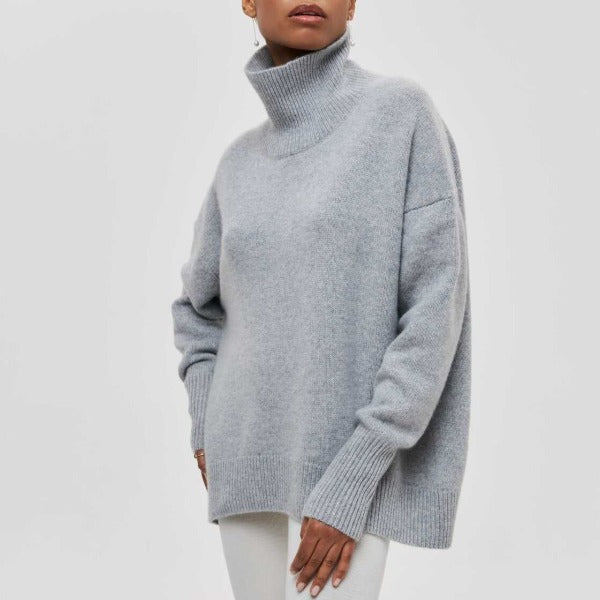 Gebreide Dames Coltrui – Warm, Tijdloos en Comfortabel voor de Winter
