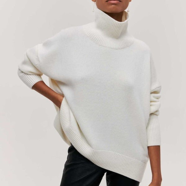 Gebreide Dames Coltrui – Warm, Tijdloos en Comfortabel voor de Winter