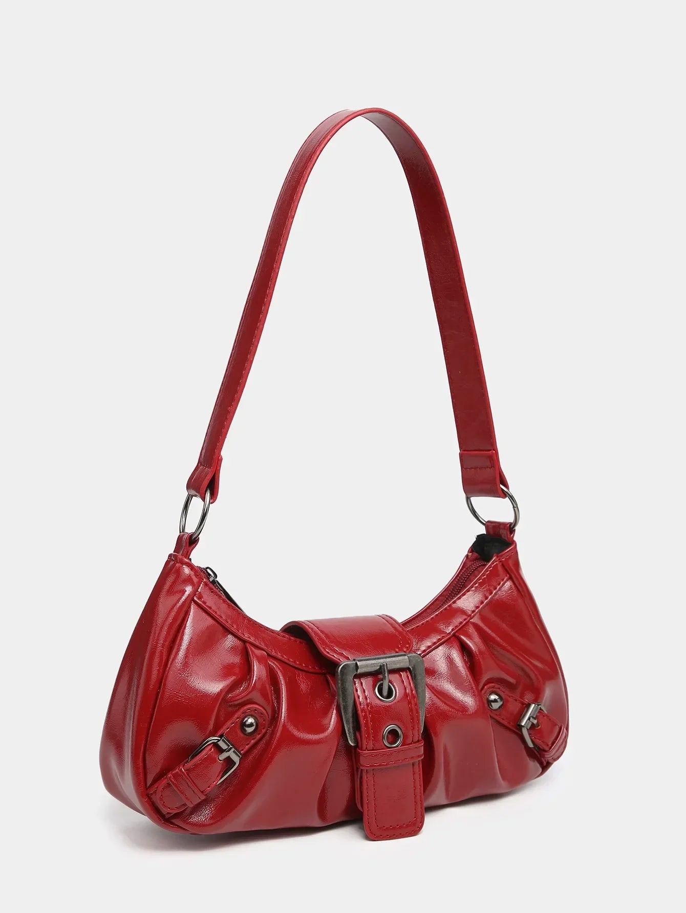 Vintage Saddle Bag – Y2K Schoudertas met Studs