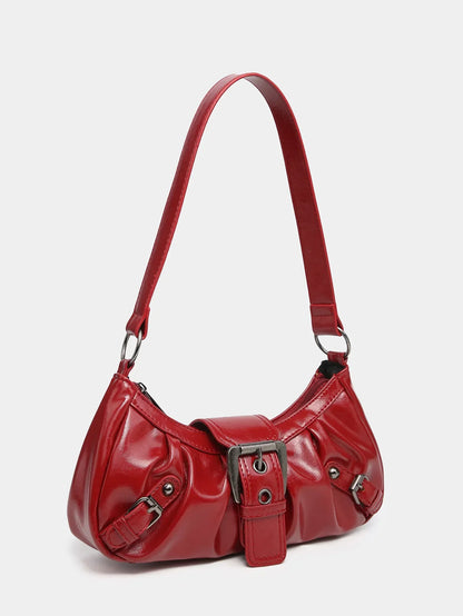Vintage Saddle Bag – Y2K Schoudertas met Studs