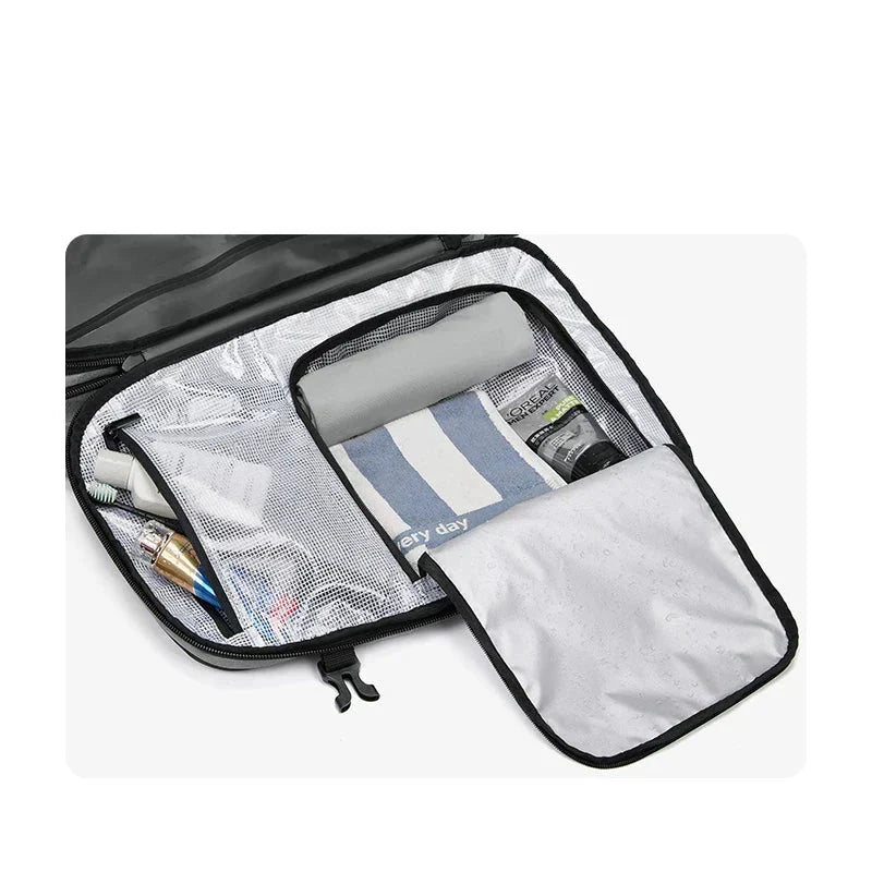 Anti-Diefstal Rugzak – 60L Reisrugzak met Vacuum Compressie
