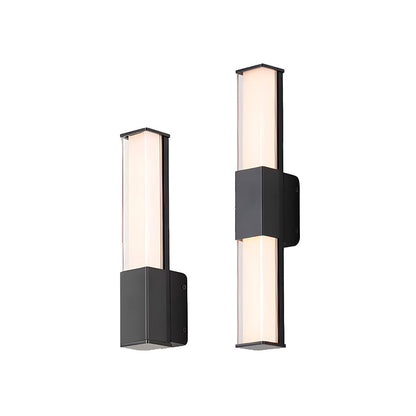 Simple Waterproof Long Strip LED Outdoor Wall Light