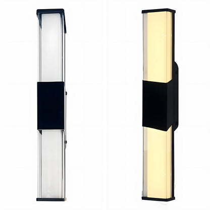 Simple Waterproof Long Strip LED Outdoor Wall Light