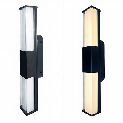 Simple Waterproof Long Strip LED Outdoor Wall Light