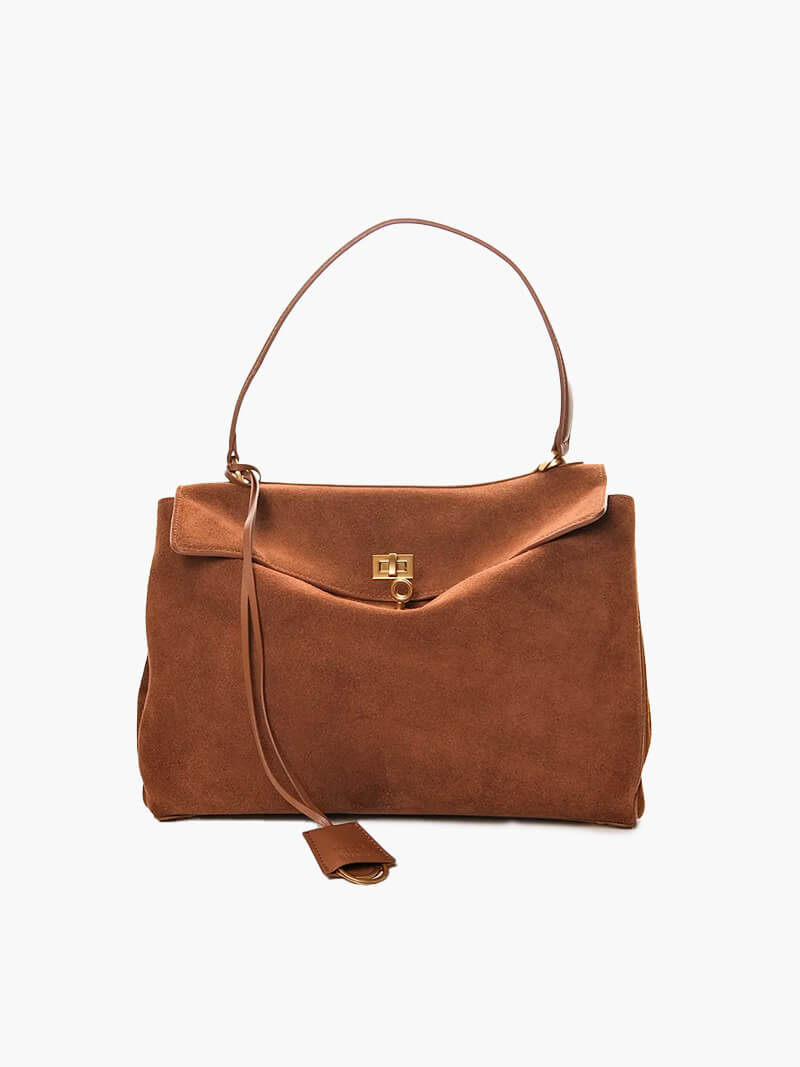 Schicke Handtasche aus veganem Wildleder – Zeitlose Klasse für jeden Anlass
