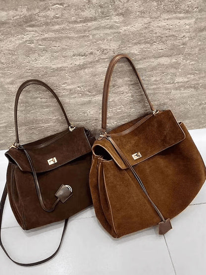 Schicke Handtasche aus veganem Wildleder – Zeitlose Klasse für jeden Anlass
